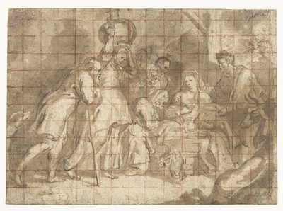 A Pásztorok imádata alkotó: Peter Paul Rubens (school of)