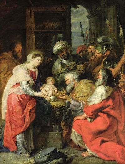 Mágusok imádása, 1626-29 (olajvászon) alkotó: Peter Paul Rubens