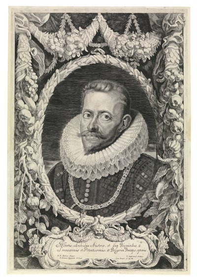 Albert, osztrák főherceg (rézkarc) alkotó: Peter Paul Rubens