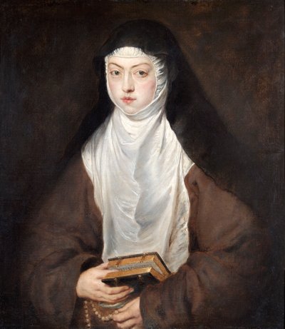 Ana Dorothea, II. Rudolf lánya, élet a madridi Királyi Mezítlábas kolostorban alkotó: Peter Paul Rubens