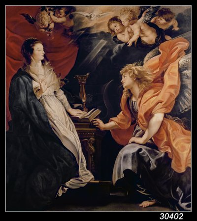 Angyali üdvözlet, 1609 alkotó: Peter Paul Rubens