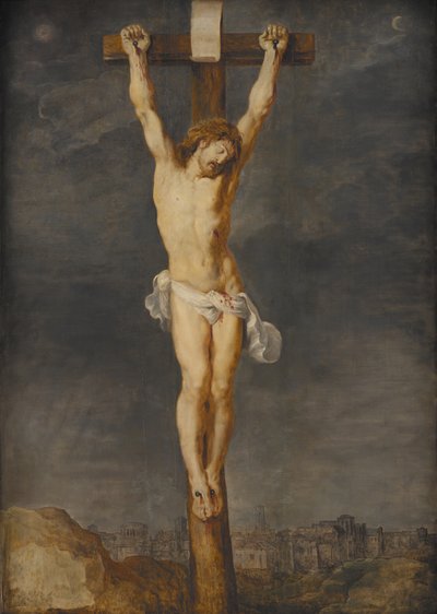 Krisztus a kereszten alkotó: Peter Paul Rubens