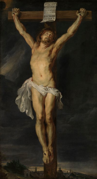 Krisztus a kereszten alkotó: Peter Paul Rubens