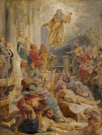 Paolai Szent Ferenc csodája alkotó: Peter Paul Rubens