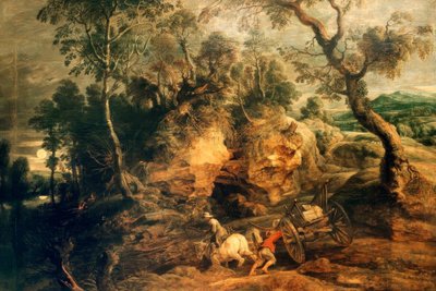 Az elakadt kocsi alkotó: Peter Paul Rubens