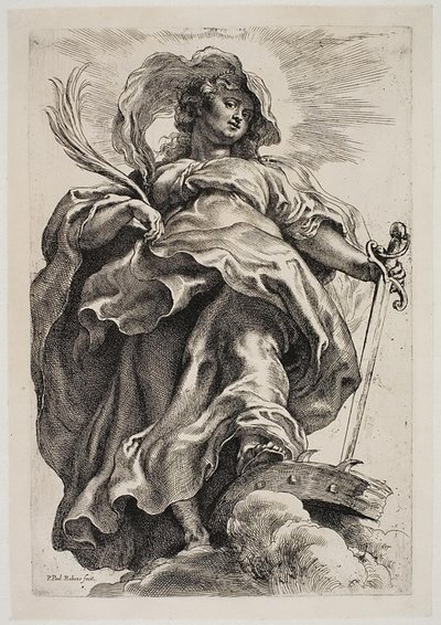 Alexandriai Szent Katalin alkotó: Peter Paul Rubens