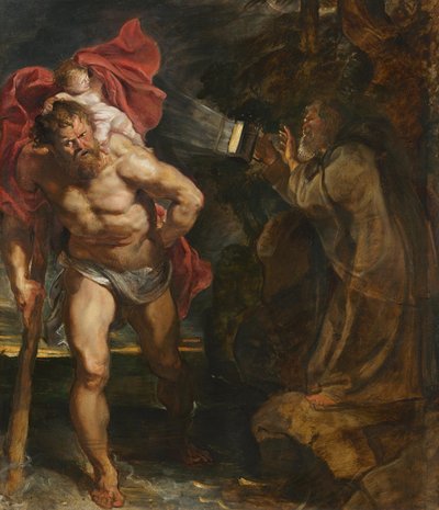 Szent Kristóf alkotó: Peter Paul Rubens