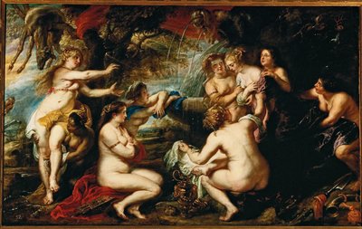 Diana és Callisto (festmény vászonra) alkotó: Peter Paul Rubens