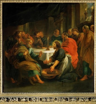 A lábmosás alkotó: Peter Paul Rubens