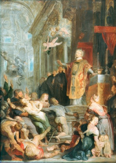 A csodák Szent. Loyolai Ignác alkotó: Peter Paul Rubens