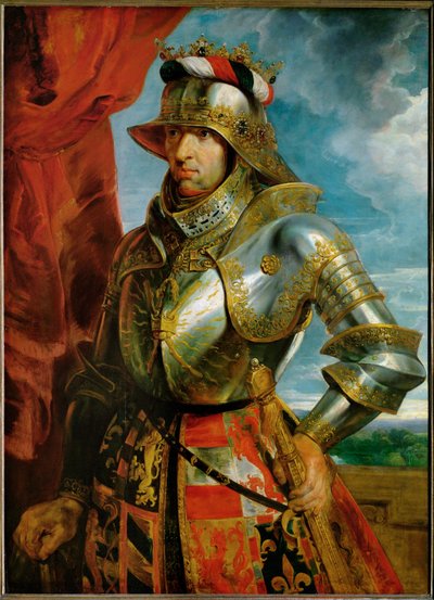I. Maximilián császár, 1618 körül (festmény tölgyfára) alkotó: Peter Paul Rubens