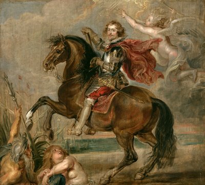 Buckingham herceg lovas portréja alkotó: Peter Paul Rubens