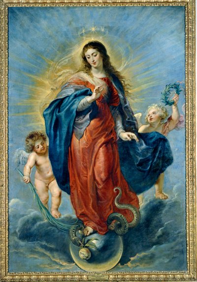 Szeplőtelen fogantatás (festmény) alkotó: Peter Paul Rubens
