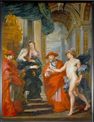 Az angouleme-i szerződés (festmény, vászon) alkotó: Peter Paul Rubens
