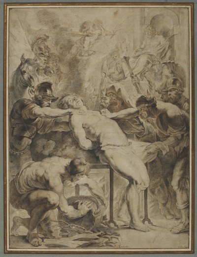 Szent Lőrinc mártíromsága, 1550 alkotó: Peter Paul Rubens