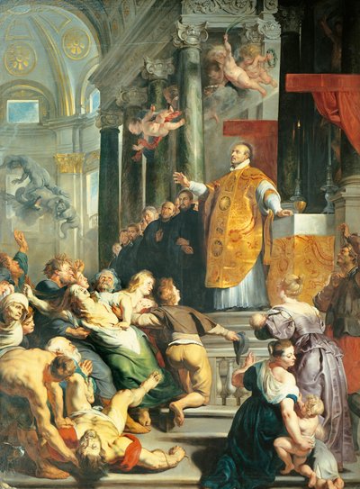 Loyolai Szent Ignác csodája alkotó: Peter Paul Rubens