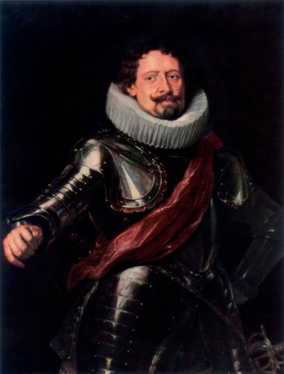 Don Diego Messia portréja, Marques de Leganés, 1927 alkotó: Peter Paul Rubens