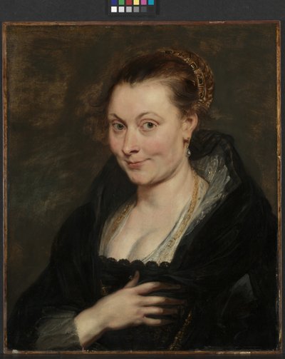 Isabella Brant portréja, 1620-25 körül alkotó: Peter Paul Rubens