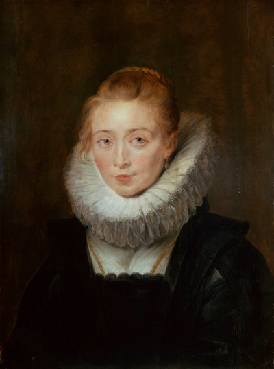A várakozó hölgy portréja a csecsemő Isabella számára, 1620-as évek. alkotó: Peter Paul Rubens