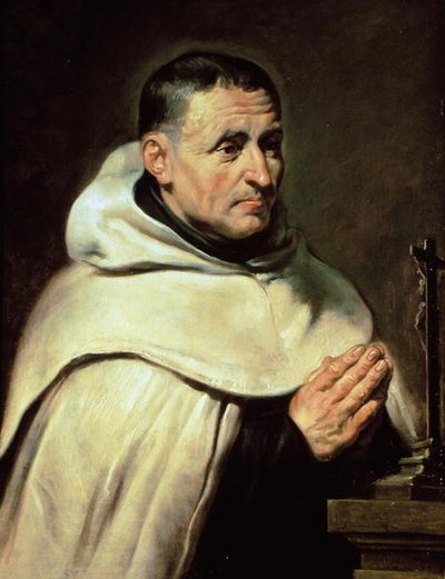 Egy karmelita prior portréja (olaj, fa) alkotó: Peter Paul Rubens