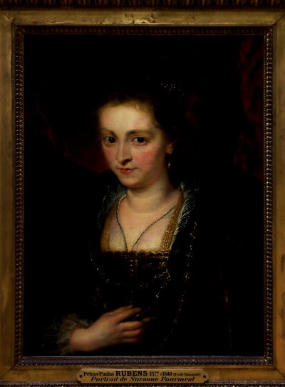 Egy nő portréja. Suzanna Fourment portréja alkotó: Peter Paul Rubens