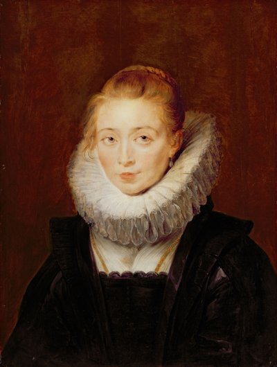 Az Infanta Isabella díszleányának portréja alkotó: Peter Paul Rubens