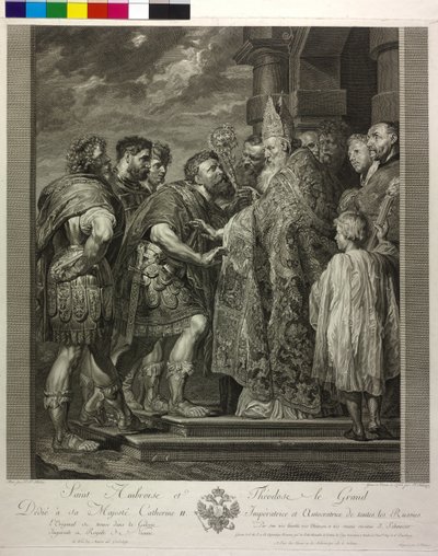 Milánói Szent Ambrus alkotó: Peter Paul Rubens