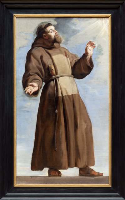 Szent Ferenc Estasyban (olaj, vászon) alkotó: Peter Paul Rubens
