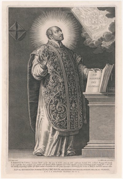 Loyolai Szent Ignác alkotó: Peter Paul Rubens