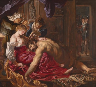 Sámson és Delila, 1609 körül (olaj, panel) alkotó: Peter Paul Rubens