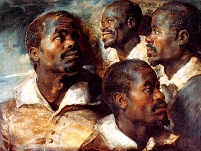 Tanulmányok egy fekete fejéről, 17. század alkotó: Peter Paul Rubens