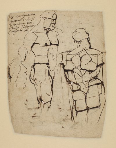 A Farnese Hercules tanulmányozása alkotó: Peter Paul Rubens