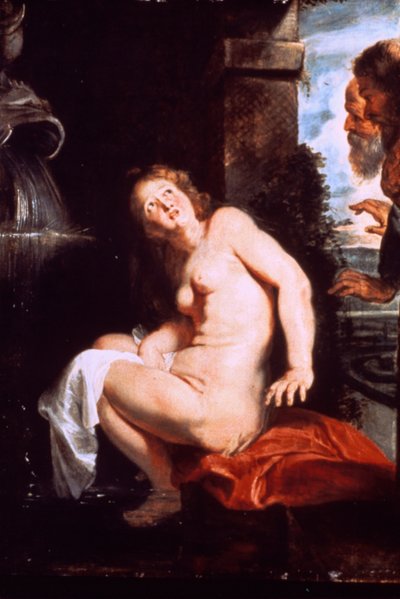 Susanna és az öregek, 1614 alkotó: Peter Paul Rubens