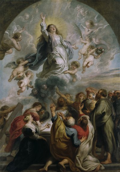 A Szűz mennybemenetele alkotó: Peter Paul Rubens