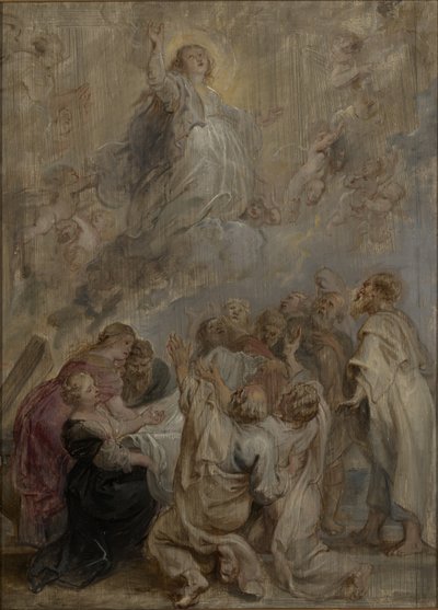 Szűz mennybemenetele, 1636-38 alkotó: Peter Paul Rubens