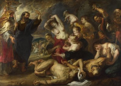 A réz kígyó, 1635-1640 alkotó: Peter Paul Rubens