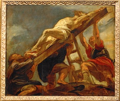 A kereszt megemelése alkotó: Peter Paul Rubens