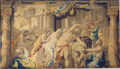 Az Eucharisztia legyőzi a pogány áldozatokat, Brüsszel, 17. század második fele alkotó: Peter Paul Rubens