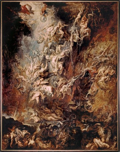 The Fall of the Damned (festmény tölgyfára) alkotó: Peter Paul Rubens