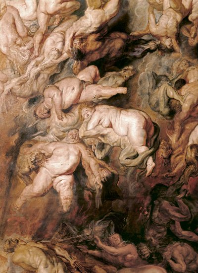The Fall of the Damned (festmény tölgyfára) alkotó: Peter Paul Rubens