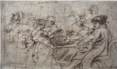Heródes ünnepe (recto) alkotó: Peter Paul Rubens