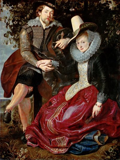 The Honeysuckle Bower, 1609 körül. alkotó: Peter Paul Rubens