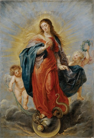 A Szeplőtelen Fogantatás alkotó: Peter Paul Rubens