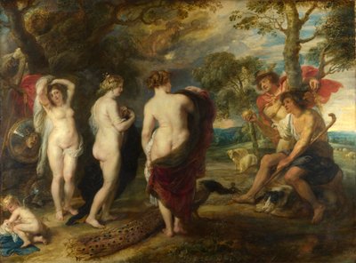 A párizsi ítélet, 1632-1635 körül (olaj, tábla) alkotó: Peter Paul Rubens