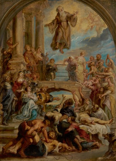 Paolai Szent Ferenc csodái alkotó: Peter Paul Rubens
