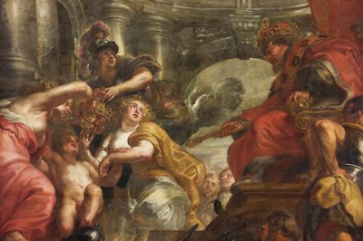The Rubens Ceiling, Bankettház, Whitehall, 1629-34 körül (olaj, vászon) alkotó: Peter Paul Rubens