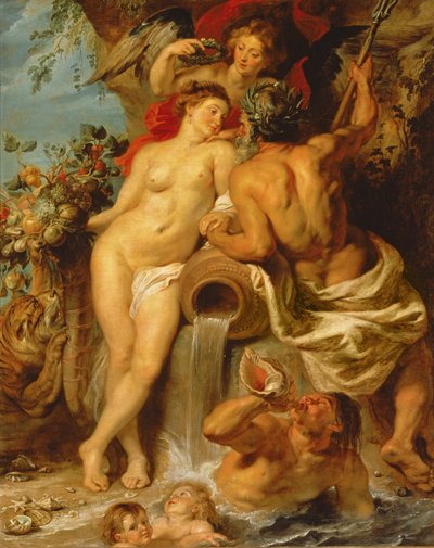 A Föld és a Víz Uniója, 1618 körül (olaj, vászon) alkotó: Peter Paul Rubens