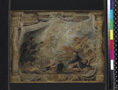 Az Eucharisztia győzelme az eretnekség felett, 1625-26 körül alkotó: Peter Paul Rubens