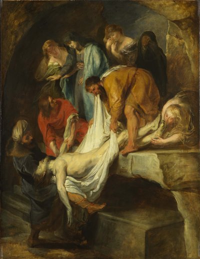 Krisztus temetése alkotó: Peter Paul Rubens