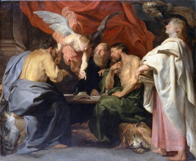 A négy evangélista alkotó: Peter Paul Rubens